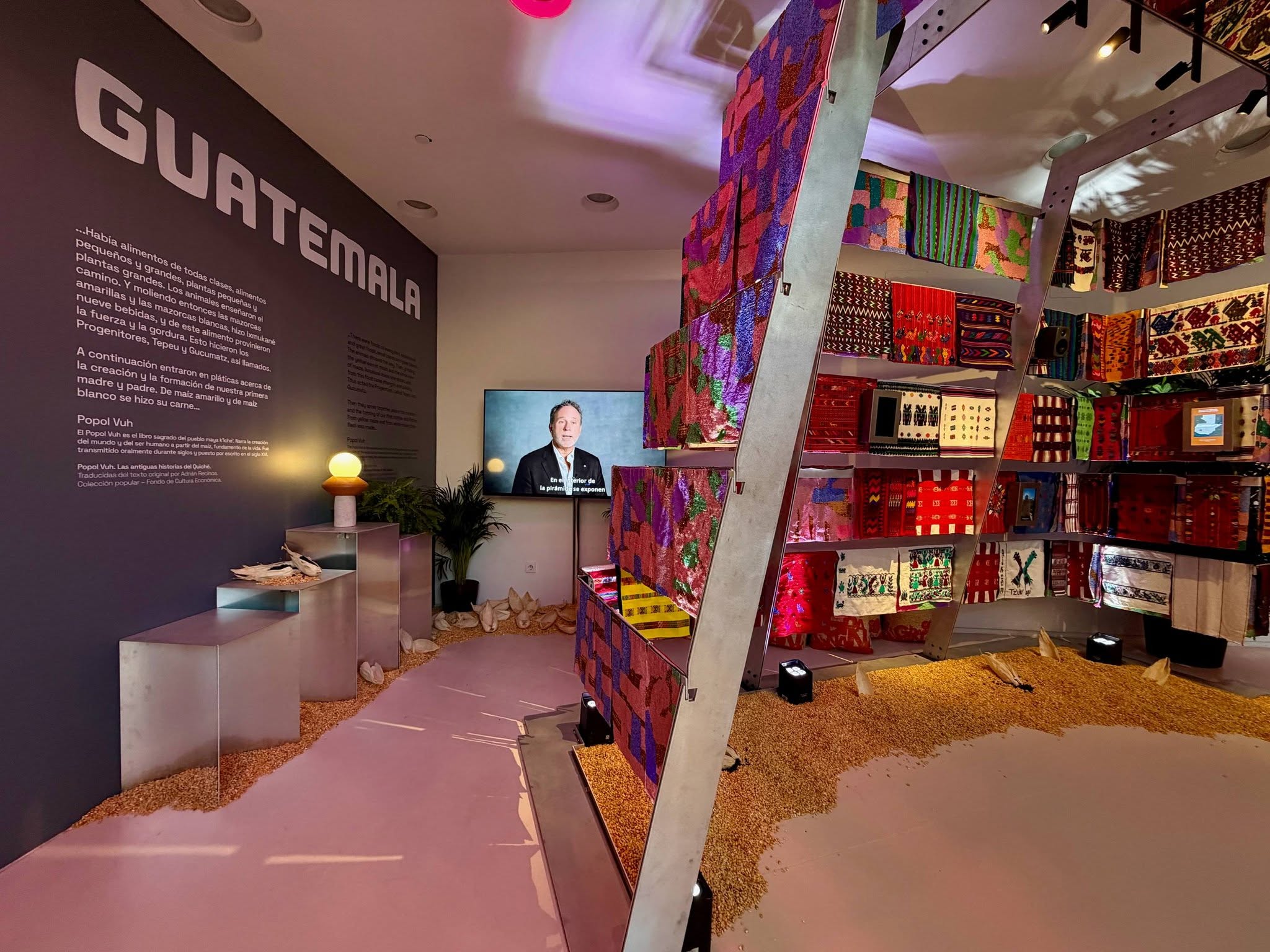 Guatemala inaugura “Arte textil en Guatemala: diseño e identidad” como País Invitado en Madrid Design Festival 2026