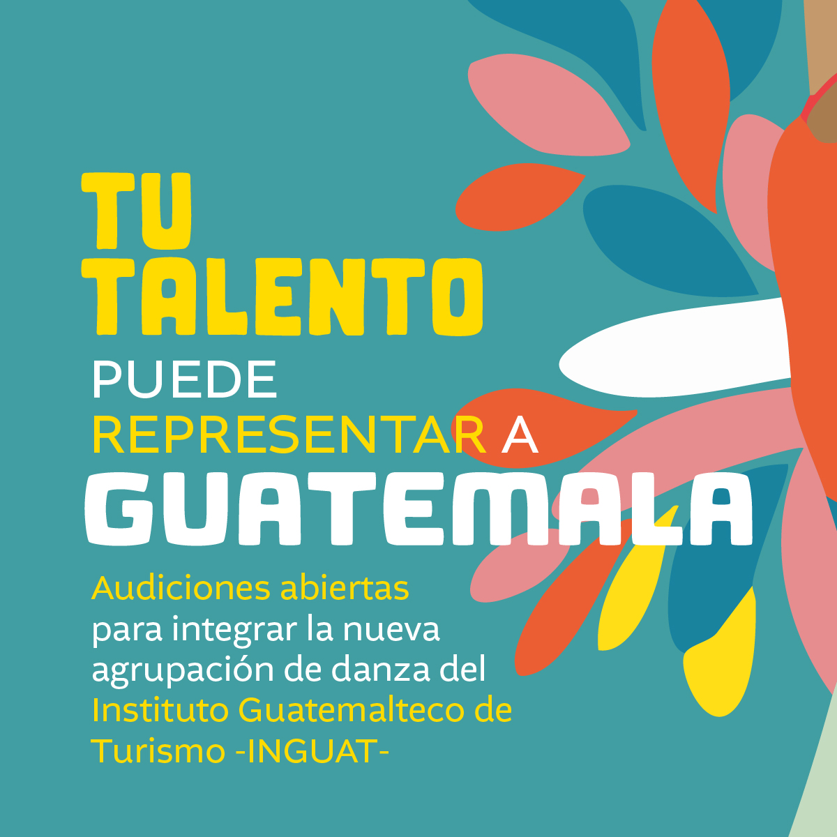 El INGUAT convoca a audiciones para integrar nueva agrupación de danza